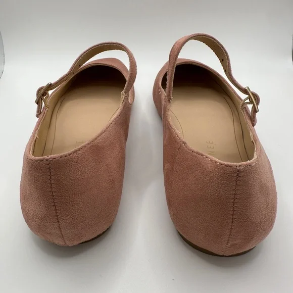 Journee Collection Rosewood Suede Mary Jane Flats - Picture 3 of 9